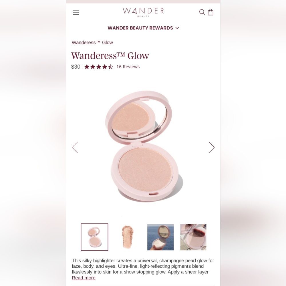 Wander Beauty Wanderess Glow